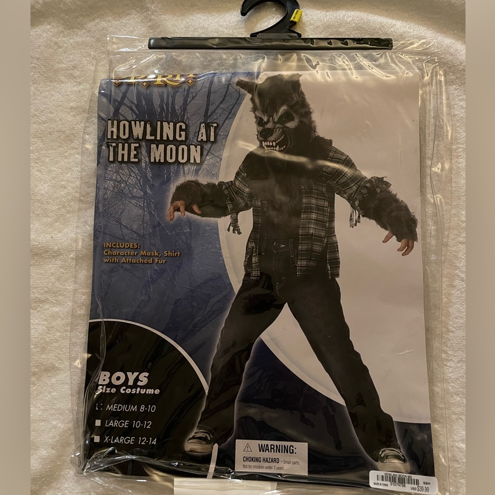 Halloween costume - werewolf